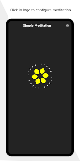 Android application Simple Meditation screenshort