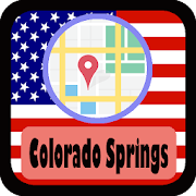 USA Colorado Springs City Maps