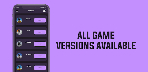 Android application GFXTOOY IPAD VIEW & 90 FPS screenshort