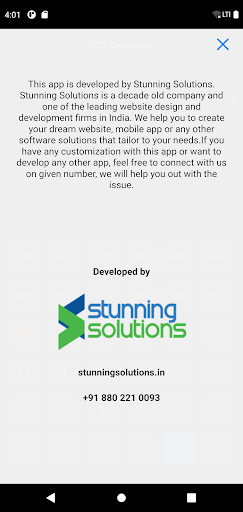 GST Calculator Screen 2