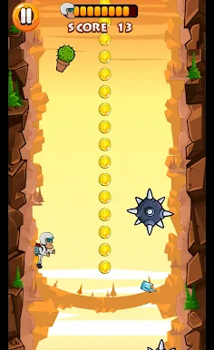 Danger Daves Cliffs - Screenshot 2