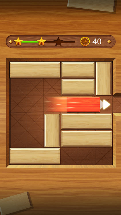 EXIT : unblock red wood block - 18 - (Android)