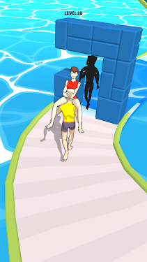 #4. Wife Carry Race (Android) By: Broken Mug Studio
