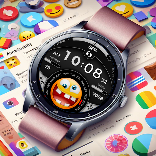 Emoji Smile Mood Cool Face screenshot 2