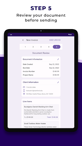 Pronto Invoice and Estimate