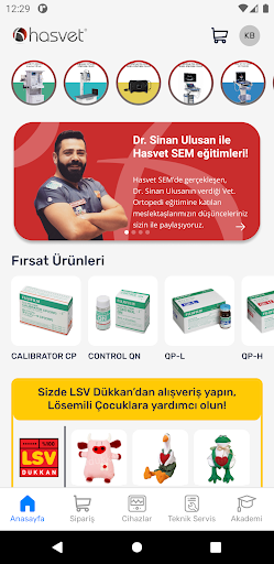 Android application Hasvet screenshort