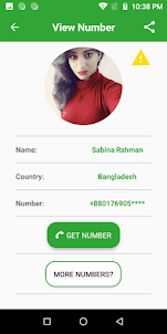 Bangladeshi Girls Phone Number