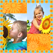 Sunflower Photo Collage  Icon