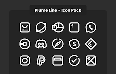 Plume Line - Icon Packのおすすめ画像3