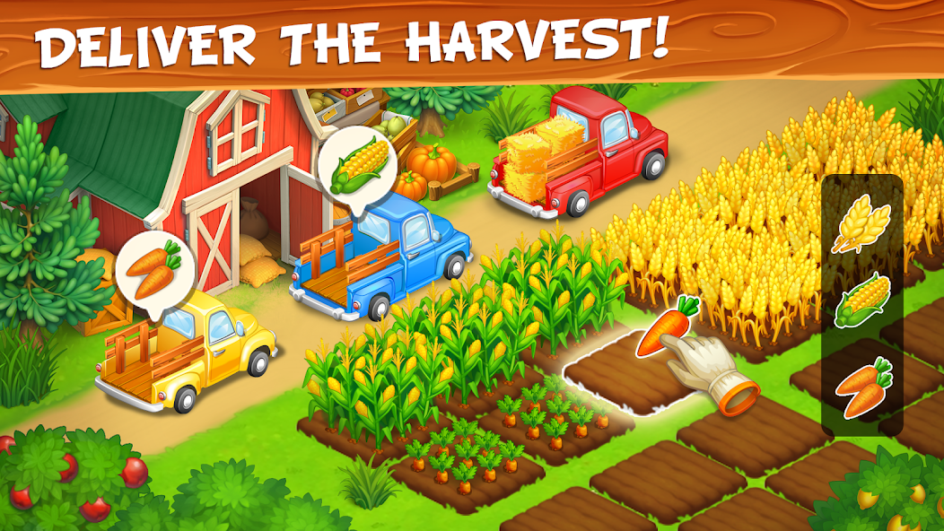 Farm Town - Family Farming Day 4.15 APK + Mod (Unlimited money) untuk android
