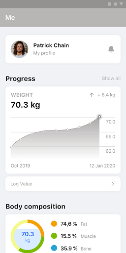 CHRAFTWÄRCH FitnessCoach Screen 3