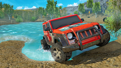 Android application Offroad 4X4 Jeep Hill Climbing screenshort