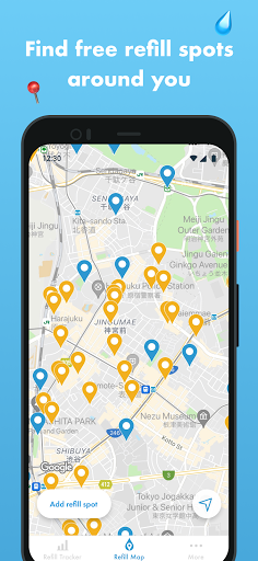 Screenshot of mymizu