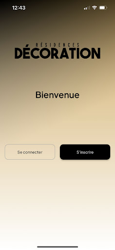 Android application Résidences Décoration • BP screenshort