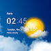 Transparent clock and weather - forecast and radar in PC (Windows 7, 8, 10, 11)