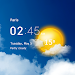 Transparent clock and weather APK