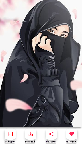 Download Hijab Muslimah Cartoon Wallpapers HD Free for Android - Hijab  Muslimah Cartoon Wallpapers HD APK Download 