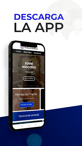 Android application Iglesia Roca de Bendición MI screenshort
