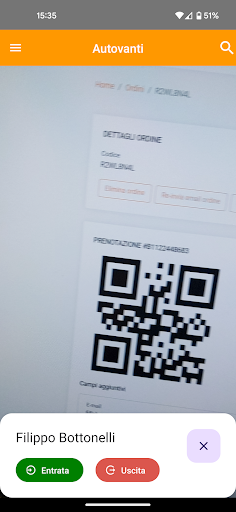 Android application EventsApp screenshort