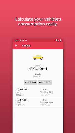 Fuel Consumption Screen 3