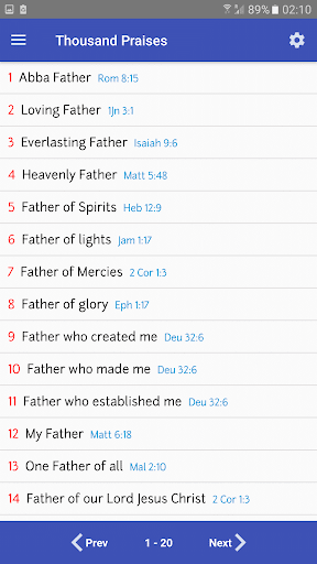 1000 Praises English and Tamil