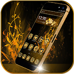 Cover Image of Download Luxury Gold Theme Gold Rose 1.2.1 APK