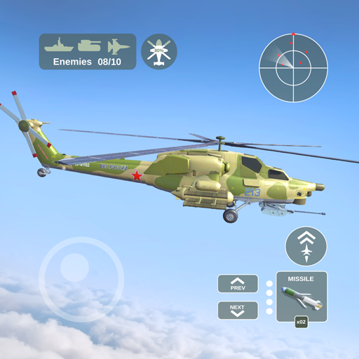 Helicopter Simulator: Warfare 3.12.1 Icon