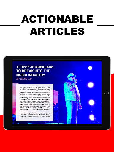 crEATe Magazine for Artists Screen 2