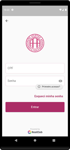 Android application Piscina Araras screenshort