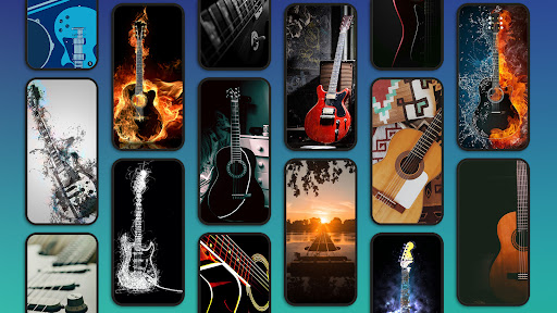 Android application Guitar Aesthetic Wallpaper screenshort