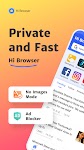 screenshot of Hi Browser-Private&Fast web
