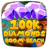 +100k Diamonds For Boom Beach icon