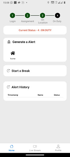Guard App - Black Cat Screen 3
