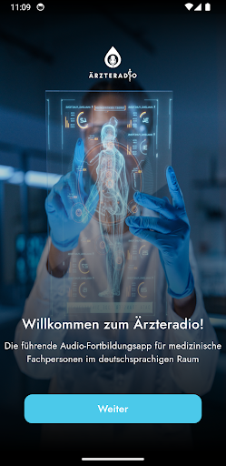 Android application Ärzteradio screenshort