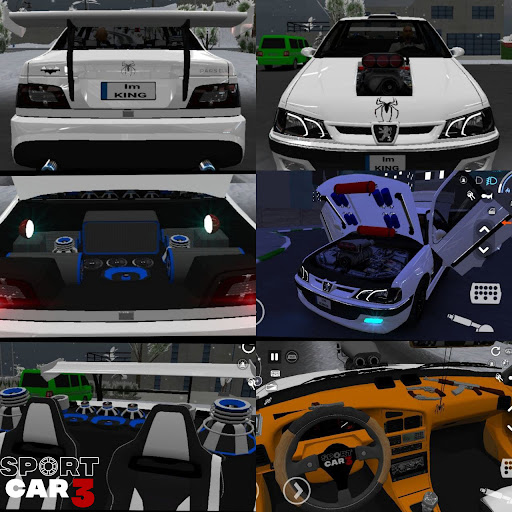 Sport car 3 : Taxi & Police -  drive simulator  apktcs 1