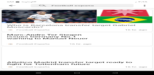 European League Screen 3