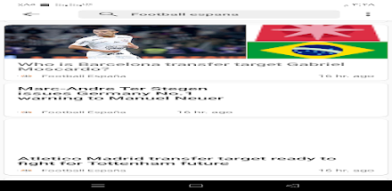 European League Screen 3