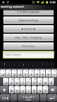 screenshot of Arabic Keyboard Plugin