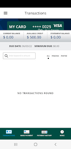 MCFCU Visa Screen 3
