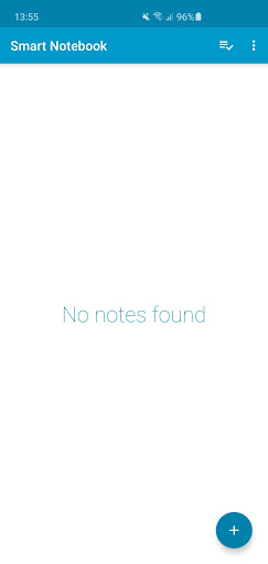 Android application Smart Notebook screenshort