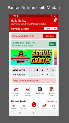Android application Teksindo Mobile screenshort