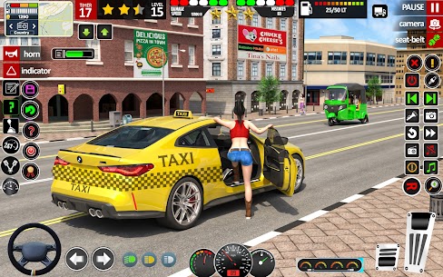 City Taxi Driving: Car Game 3