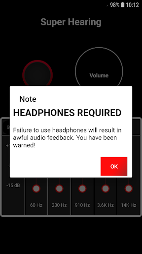 Android application Spy Ear Super Hearing screenshort