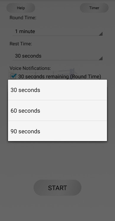 Boxing Timer. Round Timer. - 1.0 - (Android)