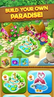 Tropicats: Match 3 Games on a Tropical Island Screenshot
