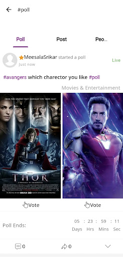 MaxVot: Polls & Votes Max Vot Screen 2
