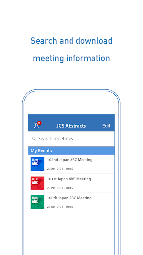 JCS Abstracts - Congress App Screenshot 3 - AppWisp.com