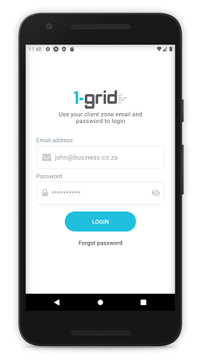 Android application 1-grid Web Hosting & Domains screenshort