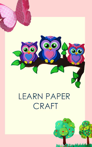 Android application Learn Hand Paper Crafts Easily screenshort