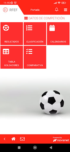 Intranet RFEF Screen 3